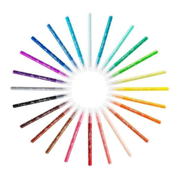 ماژیک 24 رنگ بیک سری Kids مدل Kid Couleur