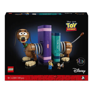 لگو دیزنی و پیکسار مدل Toy Story Slinky Dog Bookends کد 43301