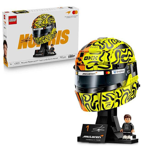 لگو سری ادیشنز مدل McLaren Mastercard F1 Team Lando Norris Helmet کد 43023