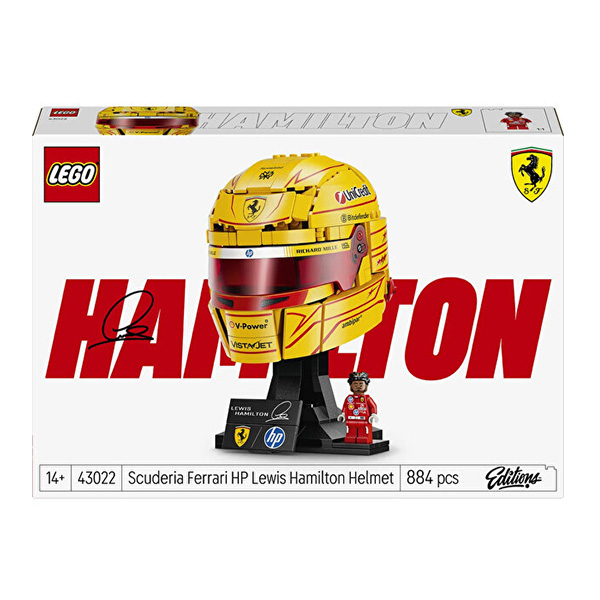 لگو سری ادیشنز مدل Scuderia Ferrari HP Lewis Hamilton Helmet کد 43022