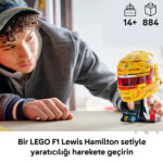 لگو سری ادیشنز مدل Scuderia Ferrari HP Lewis Hamilton Helmet کد 43022