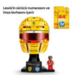 لگو سری ادیشنز مدل Scuderia Ferrari HP Lewis Hamilton Helmet کد 43022