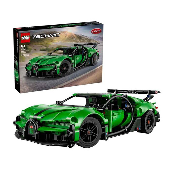 لگو سری تکنیک مدل Green Bugatti Chiron Pur Sport Hypercar کد 42241