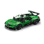 لگو سری تکنیک مدل Green Bugatti Chiron Pur Sport Hypercar کد 42241