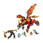 لگو سری نینجاگو مدل Wyldfyre's Transforming Dragon Mech کد 71868