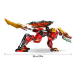 لگو سری نینجاگو مدل Wyldfyre's Transforming Dragon Mech کد 71868