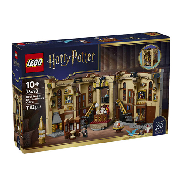 لگو سری هری پاتر مدل Dumbledore's Office Bookshelf Decor کد 76478