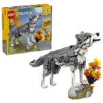 لگو سری کریتور مدل Forest Animals Gray Wolf کد 31393