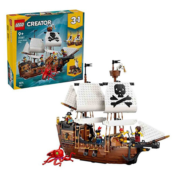 لگو سری کریتور مدل Iconic Pirate Ship کد 31387