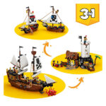لگو سری کریتور مدل Iconic Pirate Ship کد 31387