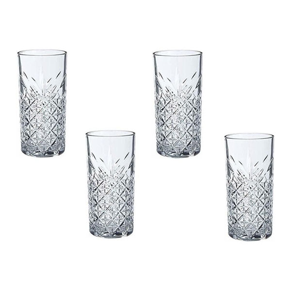 لیوان 450 سی سی پاشاباغچه مدل TIMELESS بسته 4 عددی کد 52800