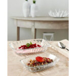 بشقاب 179×114میلی متر پاشاباغچه مدل MEZZE بسته 2 عددی کد 53392