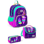 ست کوله پشتی کورال های طرح بستنی