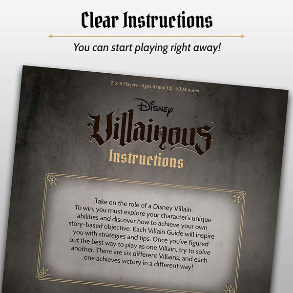 بازی فکری شروران دیزنی Disney Villainous