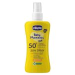 اسپری ضد آفتاب نوزاد چیکو SPF50 حجم 150 میلی لیتر