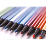 ماژیک نوک نمدی پاستلی 8 رنگ استابیلو مدل Pen 68