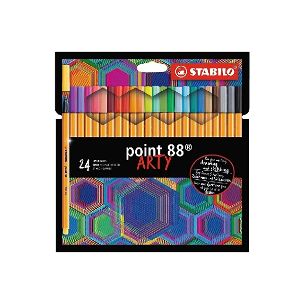 روان نویس 24 رنگ استابیلو مدل POINT 88