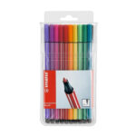 ماژیک نوک نمدی 20 رنگ استابیلو مدل Pen 68