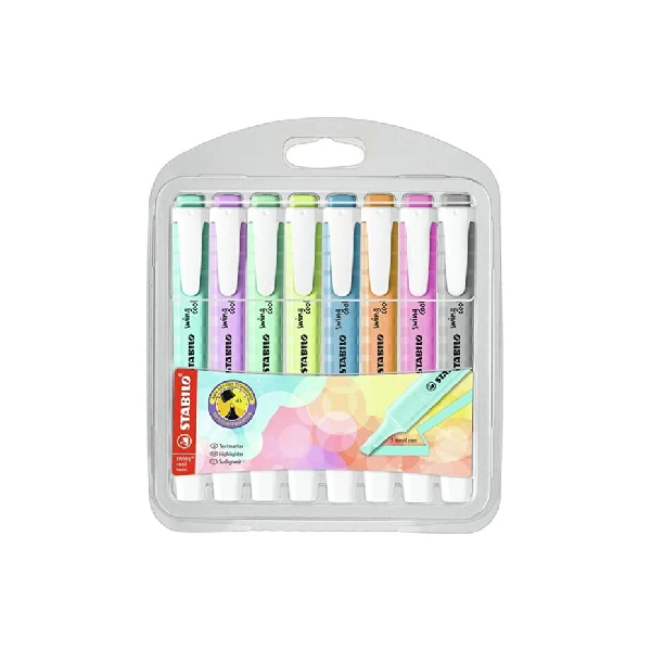 ماژیک پاستلی 8 رنگ استابیلو مدل Swing Cool Pastell