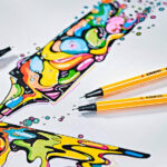 ست 24 عددی روان نویس point 88 و ماژیک Pen 68 استابیلو مدل Arty Creative