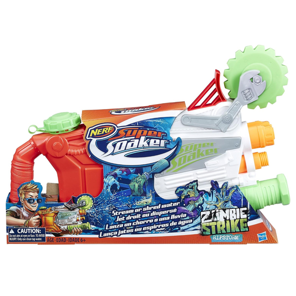 تفنگ آبپاش نرف مدل Zombie Strike Ripstorm