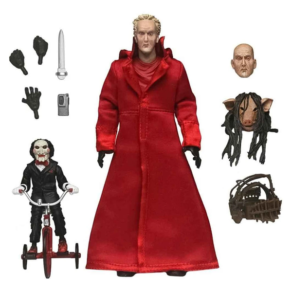 اکشن فیگور نکا مدل اره طرح Jigsaw Ultimate Red Suit
