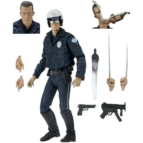 اکشن فیگور نکا مدل ترمیناتور سری T-1000 Motorcycle Cop