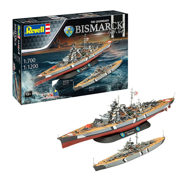 ماکت کشتی ریول مدل Legendary Bismarck مقیاس 1:700 کد 05637