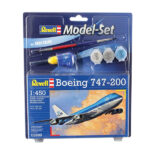 ماکت هواپیما ریول مدل Boeing 747-200 مقیاس 1:450 کد 63999