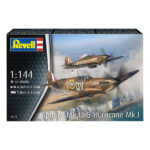 ماکت هواپیما ریول مدل Spitfire Mk.Ia Hurricane Mk.I مقیاس 1:144 کد 73771