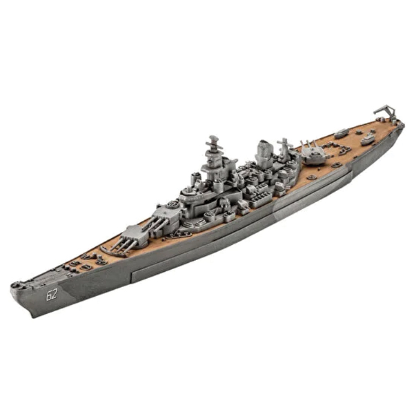 ماکت کشتی ریول مدل Battleship USS New Jersey مقیاس 1:1200 کد 5183