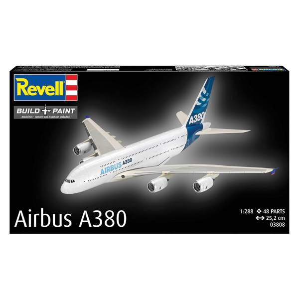 ماکت هواپیما ریول مدل Airbus A380 مقیاس 1:288 کد 03808