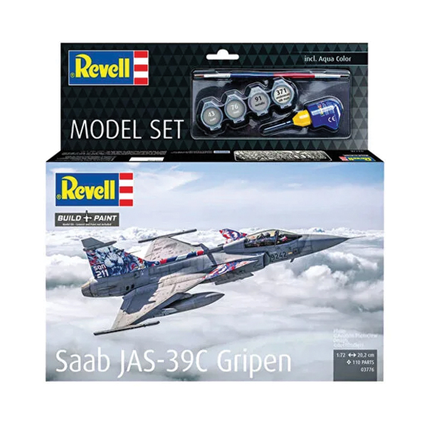 ماکت هواپیما ریول مدل Saab JAS-39C Gripen مقیاس 1:72 کد 63776