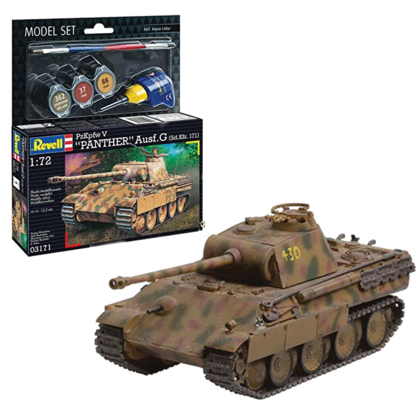 ماکت تانک ریول مدل Jagdpanzer IV (L/70) مقیاس 1:76 کد 03359 با کیت رنگ آمیزی
