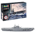 ماکت کشتی ریول مدل USS Enterprise CV-6 مقیاس 1:1200 کد 05824