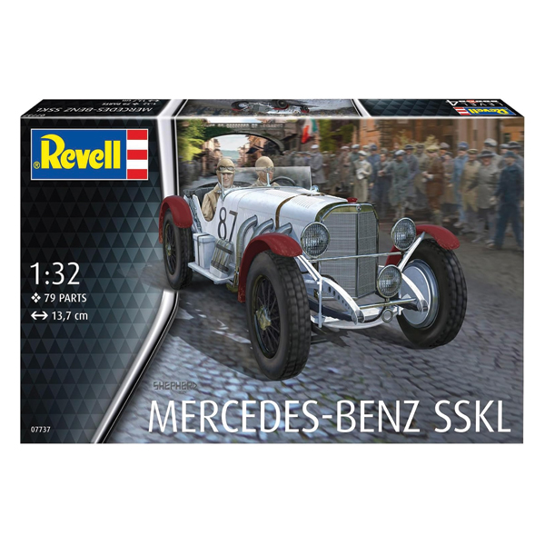 ماکت ماشین ریول مدل Mercedes-Benz SSKL مقیاس 1:32 کد 07737 با کیت رنگ آمیزی
