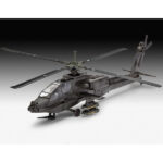 ماکت هالیکوپتر ریول مدل AH-64A Apache مقیاس 1:100 کد 04985 با کیت رنگ آمیزی