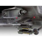 ماکت هالیکوپتر ریول مدل AH-64A Apache مقیاس 1:100 کد 04985 با کیت رنگ آمیزی