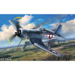 ماکت جنگنده ریول مدل Vought F4U Corsair مقیاس 1:72 کد 03983 با کیت رنگ آمیزی