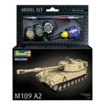 ماکت تانک ریول مدل M109 A2 مقیاس 1:72 کد 03361 با کیت رنگ آمیزی