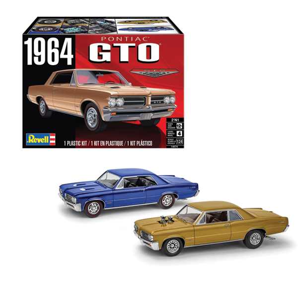 ماکت ماشین ریول مدل Pontiac GTO 1964 مقیاس 1:24 کد 14574