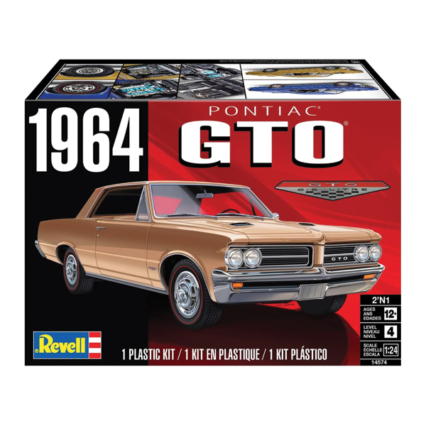 ماکت ماشین ریول مدل Pontiac GTO 1964 مقیاس 1:24 کد 14574