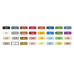 ماژیک دو طرفه 32 رنگ کاریوکا مدل Plas