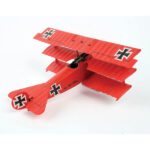 ماکت جنگنده ریول مدل Fokker DR.1 Triplane مقیاس 1:72 کد 74116