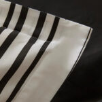 سرویس روتختی دو نفره کاراجا هوم مدل Cool Stripe مشکی