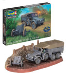 کیت نظامی ریول مدل Krupp Protze KFZ 69 مقیاس 1:76 کد 03344