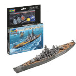 ماکت کشتی ریول مدل USS New Jersey مقیاس 1:200 کد 05183 با کیت رنگ آمیزی