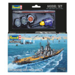 ماکت کشتی ریول مدل USS New Jersey مقیاس 1:200 کد 05183 با کیت رنگ آمیزی