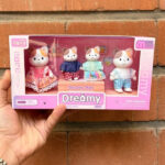 اسباب بازی خانواده گربه مدل Dreamy مجموعه 4 عددی