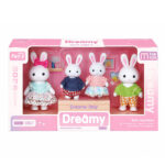اسباب بازی خانواده خرگوش مدل Dreamy مجموعه 4 عددی